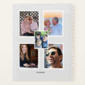 フォトデイリープランナー – パープルラベンダーHAMbyWG プランナー手帳 (裏面)