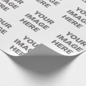 フォトデザインの追加 ラッピングペーパー (角)