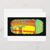 フォトデジタルアートワーク–2012 – ナルウィー ポストカード (正面/裏面)