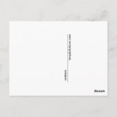 フォトデジタルアートワーク–2012 – ナルウィー ポストカード (裏面)