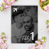 フォトデスティネーションボーディング結婚パス テーブルナンバー