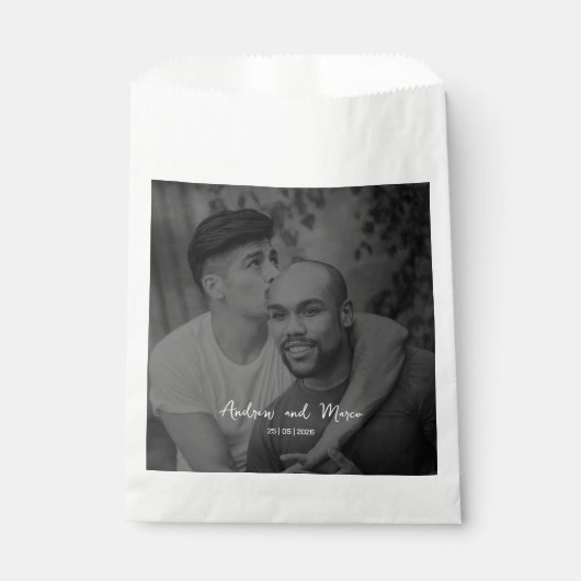 フォトデスティネーションボーディング結婚パス フェイバーバッグ (正面)