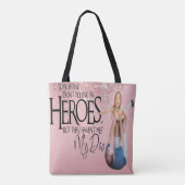 フォトトパーソナライズされたートバッグ(引用文付予測できな) トートバッグ (裏面)