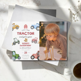 フォトトラカスタムクター2nd誕生日 招待状