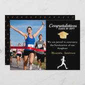 フォトトラックランナー慶應義塾生 案内状 (正面/裏面)