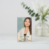 フォトトランスレータの翻訳名刺 名刺 (スタンド正面)