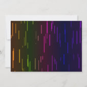 フォトトランポリンパーティの招待状 |ジャンプ 招待状 (裏面)