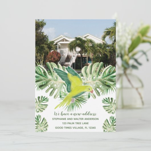 フォトトロピカルオウムの新しいアドレス発表 招待状 (スタンド正面)