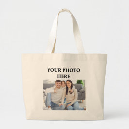 フォトトートバッグ、カスタム+写真入りトートバッグ、カスタム ラージトートバッグ