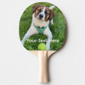 フォトドッグフォトキッズフォトファミリーの写真を追加 卓球ラケット (正面)