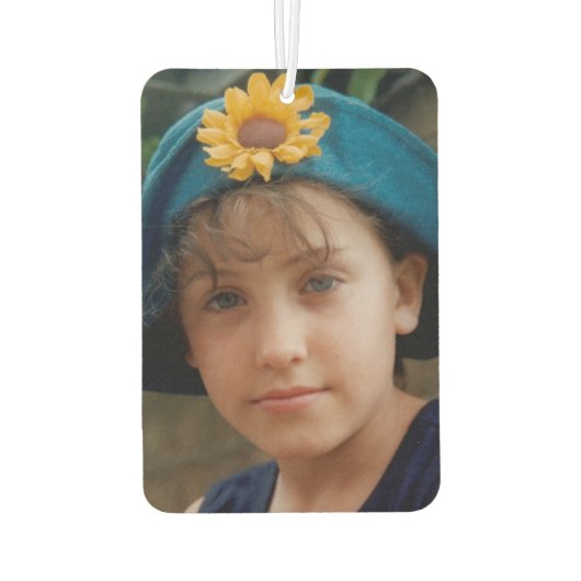 フォトドライクールブの安全なバーガンディを追加おじさん カーエアーフレッシュナー (裏面)