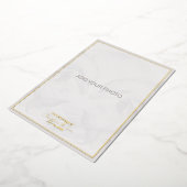 フォトドルフィン実在フォイル結婚式招待状 箔招待状 (回転した状態)