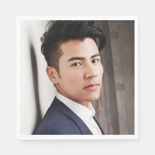 フォトナプキンス：卒業パーティー スタンダードランチョンナプキン (正面)