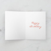 フォトニアブッシュ誕生日 カード (内部)