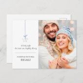 フォトニューホームホリデー引越しアナウンス ポストカード (正面/裏面)