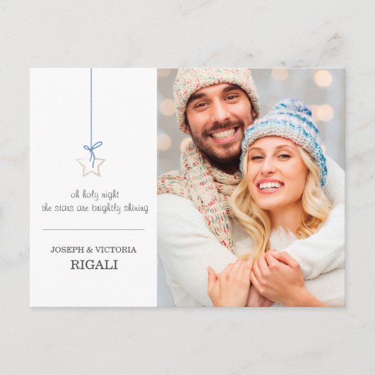 フォトニューホームホリデー引越しアナウンス ポストカード (正面)