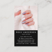 フォトネイルアーティスト技術者 名刺 (裏面)