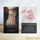 フォトネイルアーティスト技術者 名刺