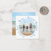 フォトノートカカスタムードと文字名 ノートカード (正面/裏面インサイチュ)