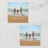 フォトノートカードとカスタム文字 ノートカード (正面/裏面)