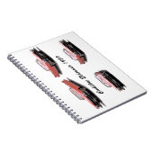 フォトノート用クラシックの自動車イメージ ノートブック (右側)