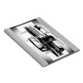 フォトノート用クラシックの自動車イメージ ノートブック (右側)