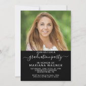 フォトハイスクール卒業パーティー 招待状 (正面)