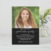 フォトハイスクール卒業パーティー 招待状 (スタンド正面)