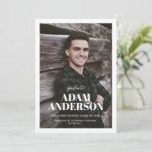 フォトハイスクール卒業発表 招待状 (スタンド正面)