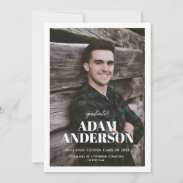 フォトハイスクール卒業発表 招待状