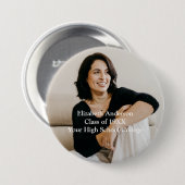 フォトハイスクール懇親会 パーソナライズされた 缶バッジ (正面&裏面)