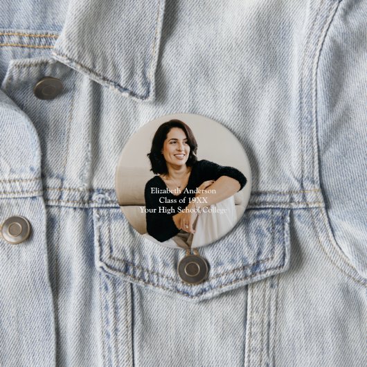 フォトハイスクール懇親会 パーソナライズされた 缶バッジ (インサイチュ)