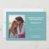 フォトハイビスカスセレナーデパラダイス セーブザデート (裏面)