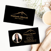 フォトハウス実在不動産の挿入フォト不動産仲介業者 名刺