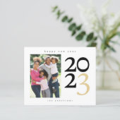 フォトハッピーニューイヤーホリデーカード (スタンド正面)