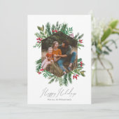 フォトハッピーホリデーズカード シーズンカード (スタンド正面)