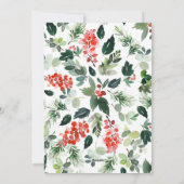 フォトハッピーホリデーズカード シーズンカード (裏面)