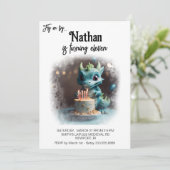 *~*フォトハッピーAP88ベビードラゴンバースデーパーティー 招待状 (スタンド正面)