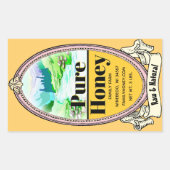 フォトハニージャーの挿入 長方形シール (正面)