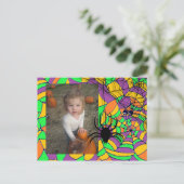 フォトハロウィンパーソナライズされたハガキ ポストカード (スタンド正面)