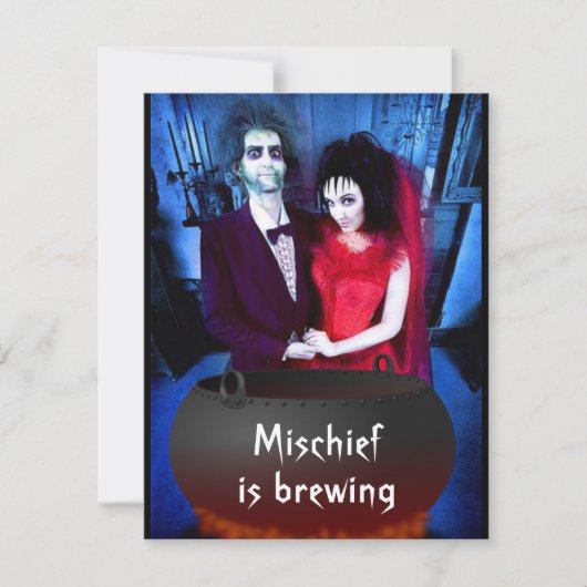 フォトハロウィーン招待状の追加 招待状 (正面)