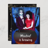 フォトハロウィーン招待状の追加 招待状 (正面/裏面)