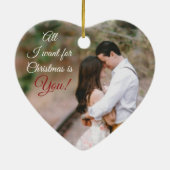 フォトハートオーナメント セラミックオーナメント (裏面)