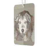 フォトハート図形の個人用設定 カーエアーフレッシュナー (左)