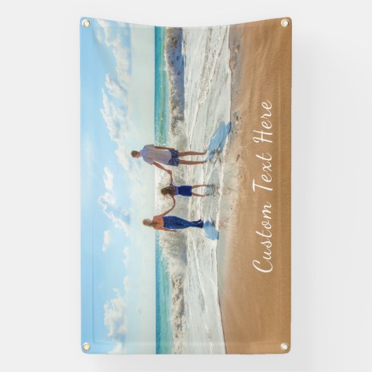 フォトバお気に入りのナー(文字付きカスタム) 横断幕 (縦)