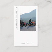 フォトバイクmoto-xビジネスカード 名刺 (正面)