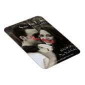 フォトバイリンガルシック日付磁石を保存 マグネット (右側)