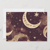 フォトバエレガントルガンディ金ゴールドシレ結婚ンツ セーブザデート (裏面)