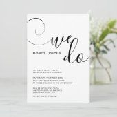 フォトバジェットのQRコー結婚ドRsvpのスクリプト作成 招待状 (スタンド正面)