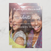 フォトバチェロレッテ招待状 招待状 (正面/裏面)